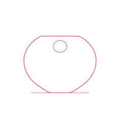 Objects Decorative Vases Pieces Vase Round Craft Design Svg File, Free Vectors File